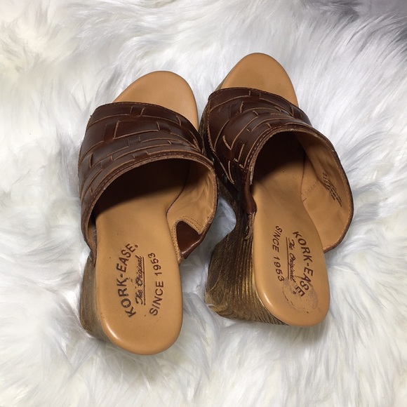 Kork-Ease Clog Slides Open Toe Size 6M - Picture 4 of 8